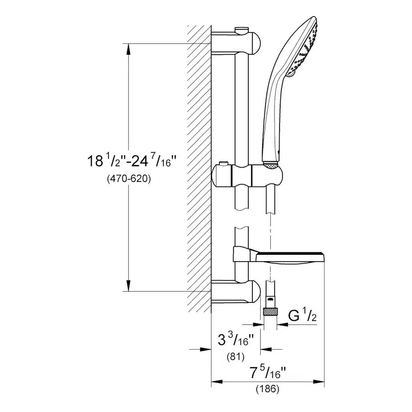 Duschset Grohe Euphoria 110 Duo