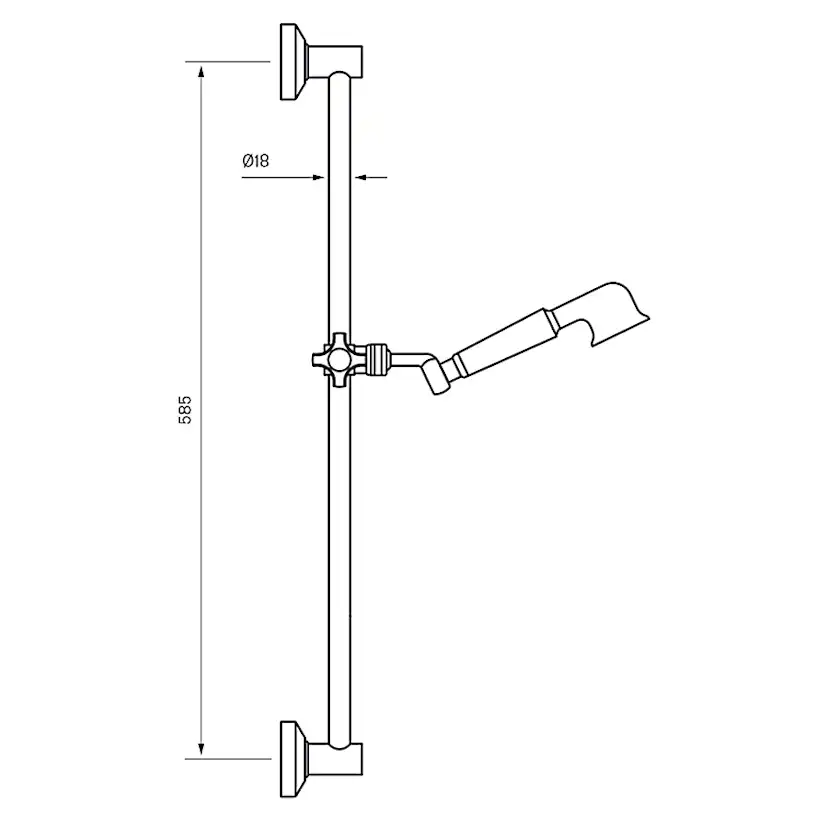 Duschset Tapwell Classic ZSAL 070
