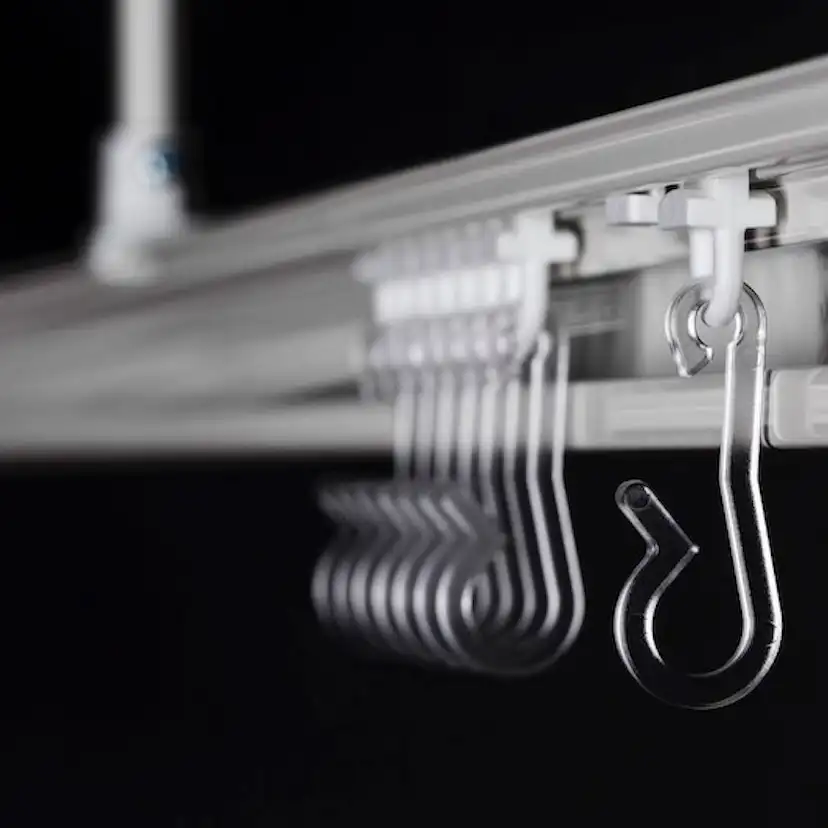 Duschstång Leijma Stabil L-Form Vit