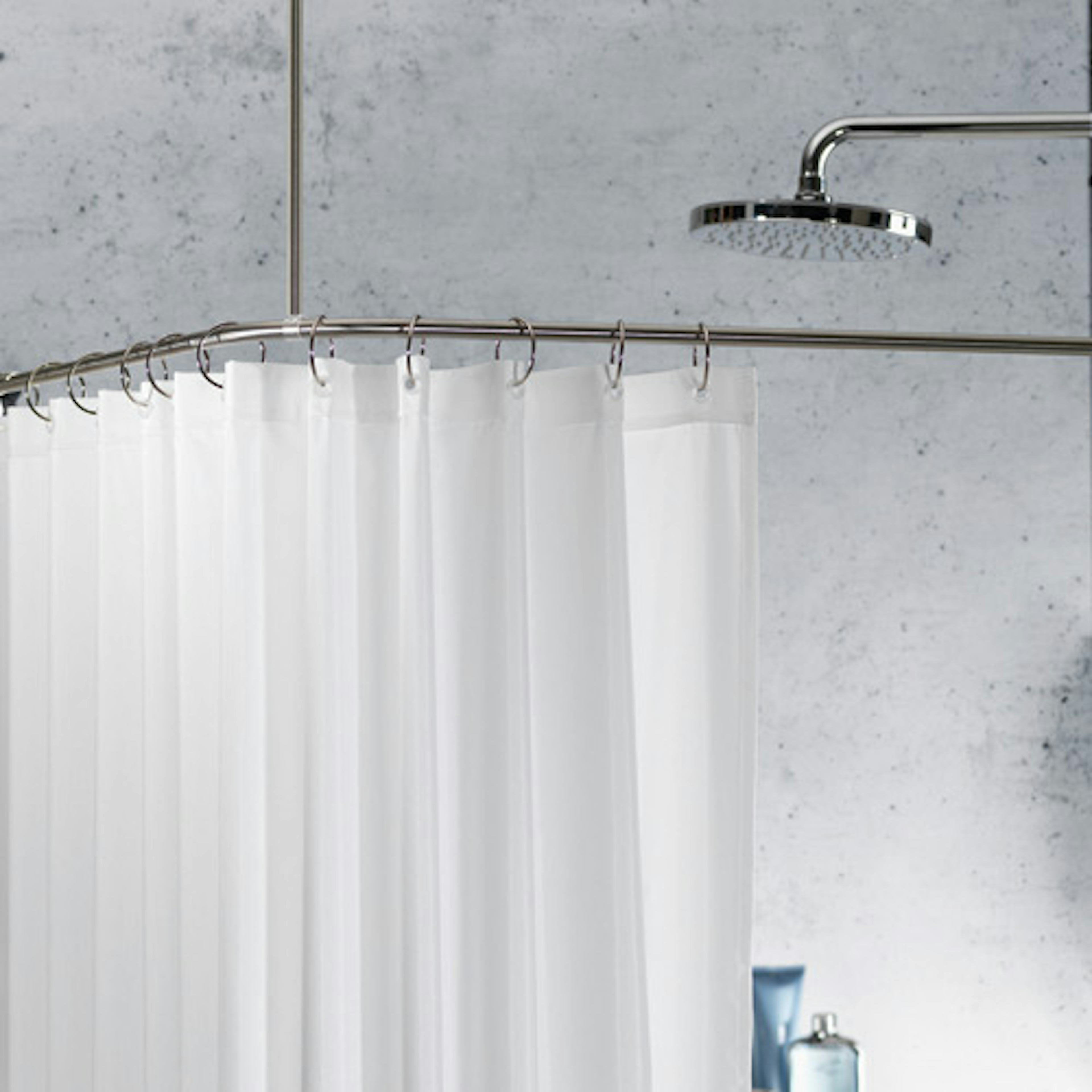 Duschstång Spirella 170x75 Krom