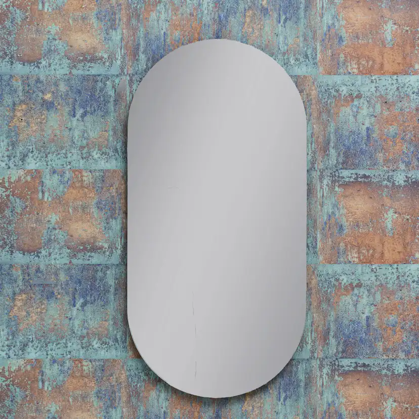 Spegel Vidi Edith med LED-belysning