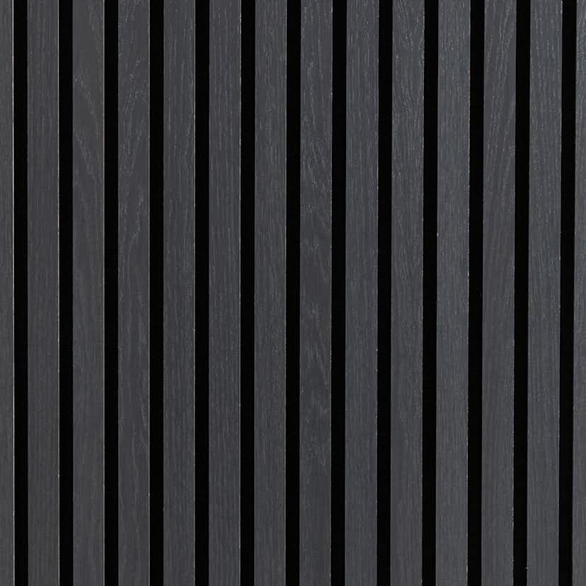 Akustikpanel Wood on wall Ek Grålackad