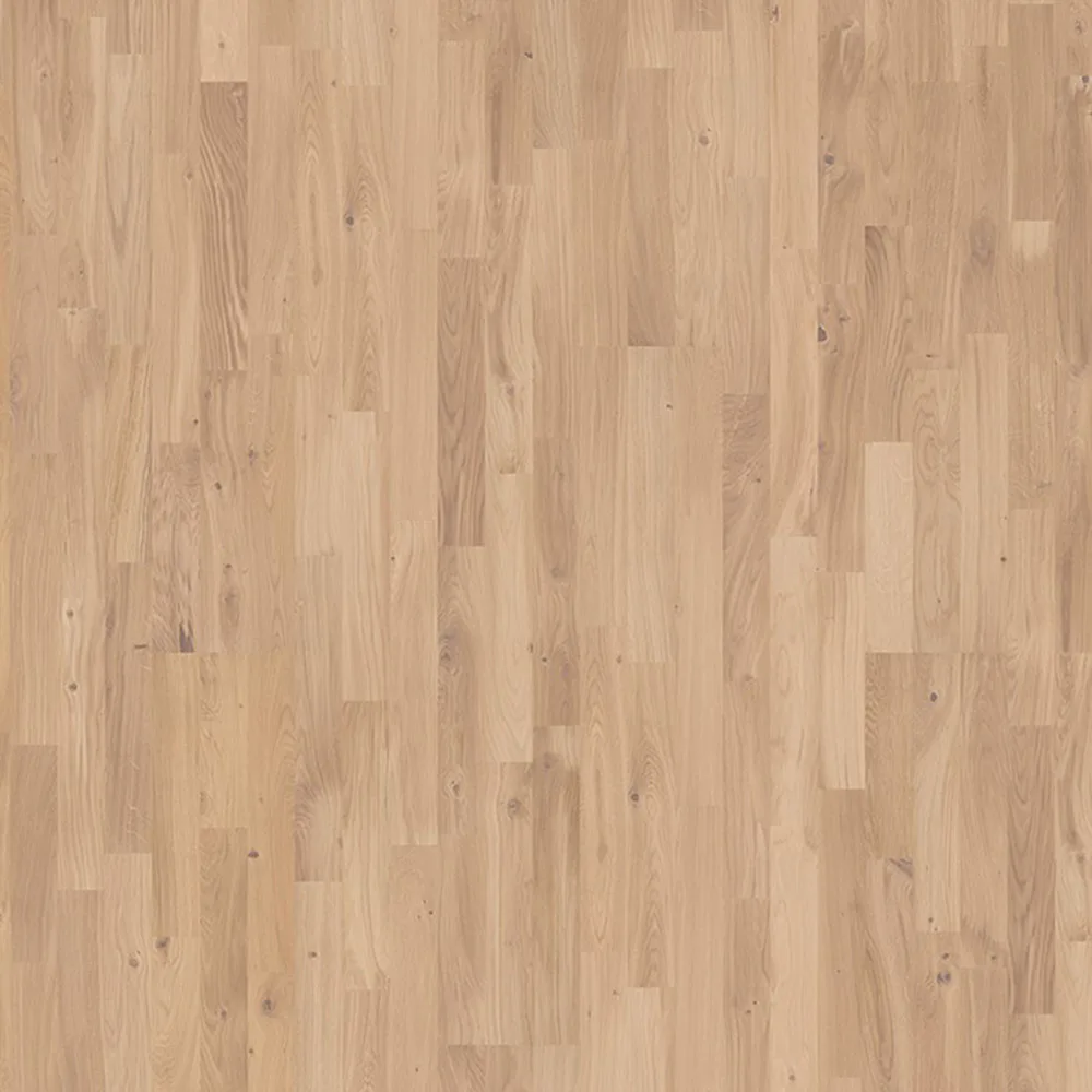 Parkettgolv Berg & Berg Ek L Spader Borstad Vitolja 3-Stav