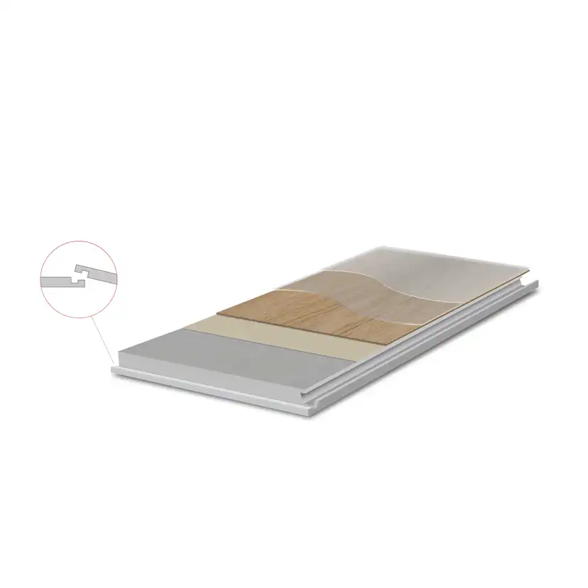 Vinylgolv Forbo Enduro Click med Klickfunktion Golden oak/Brun