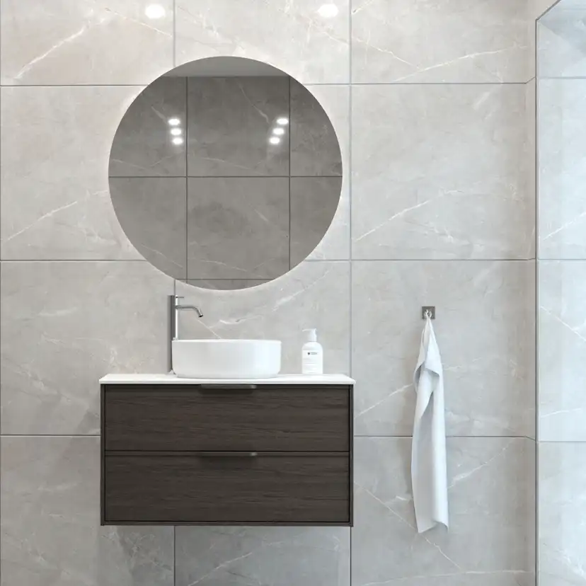 Tvättställsskåp Svedbergs Epos 80x45 med 2 Lådor