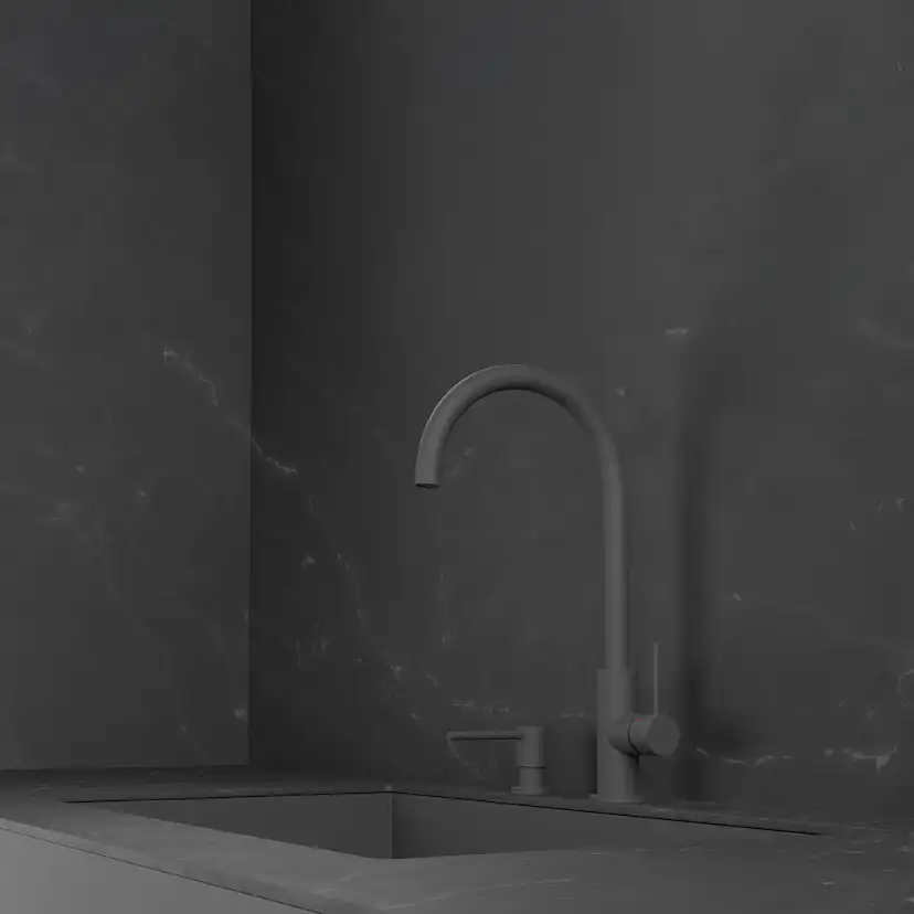 Köksblandare Scandtap Steel Equip Rostfritt Stål