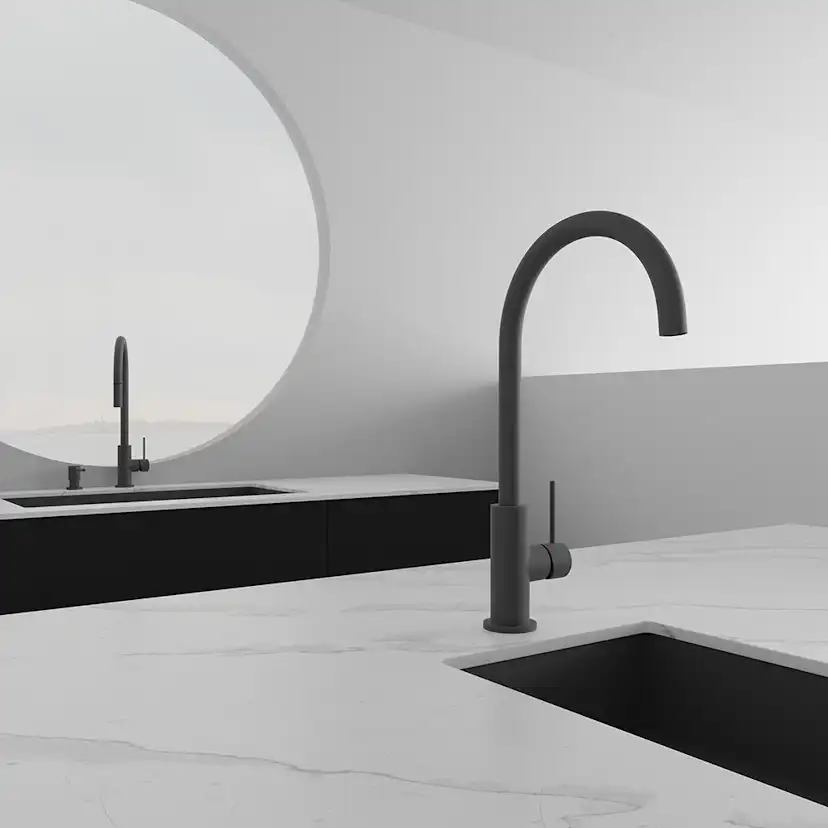 Köksblandare Scandtap Steel Equip Rostfritt Stål