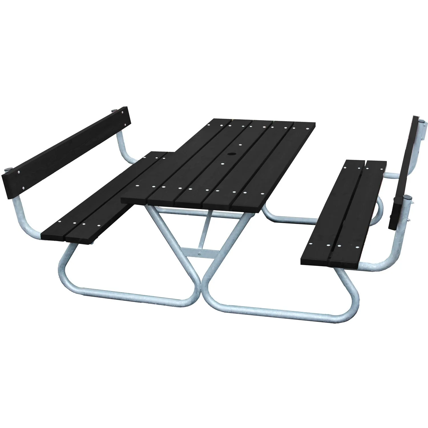 Bänkbord Utomhus Eden Wood Robust med Rygg