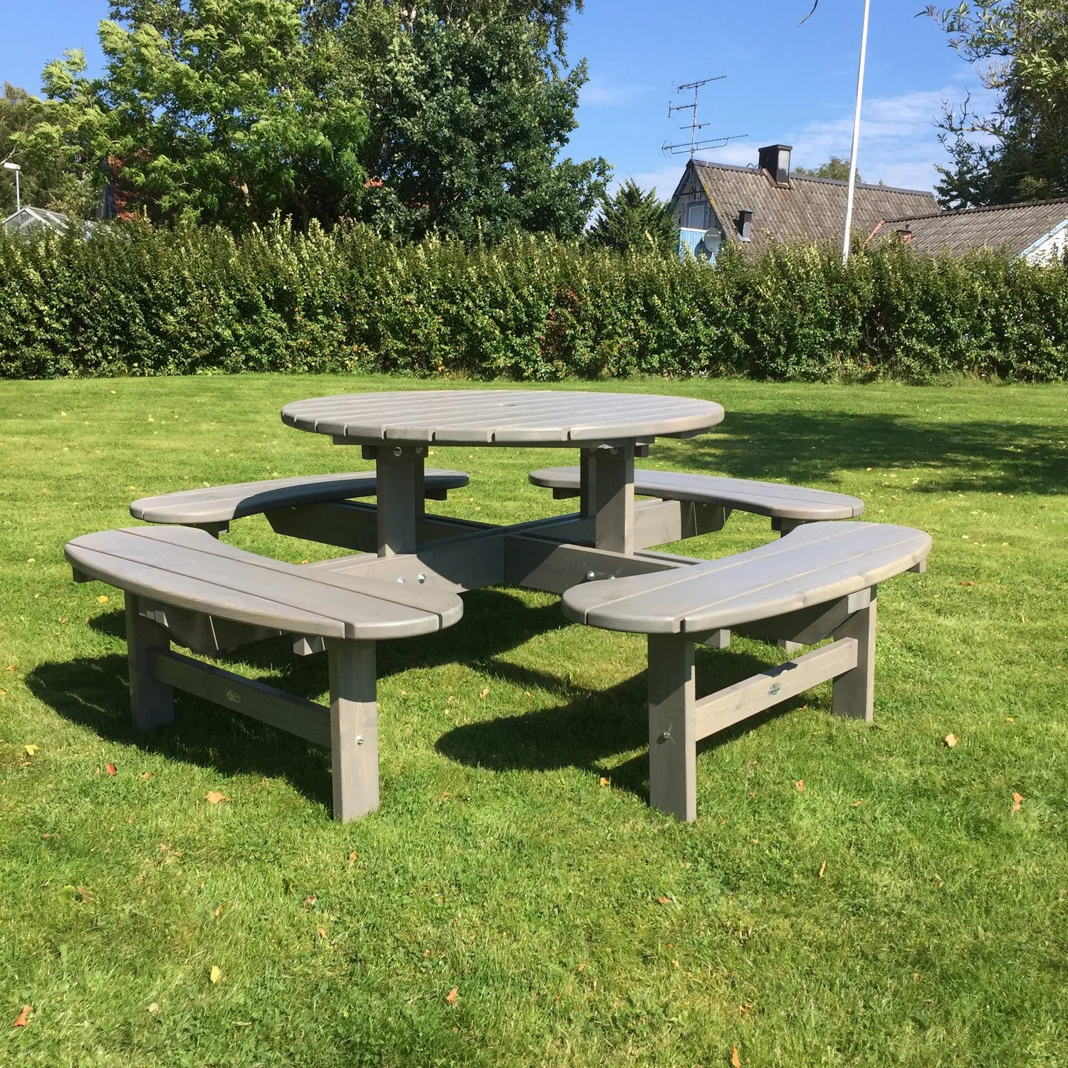 Bänkbord Utomhus Eden Wood Rondo