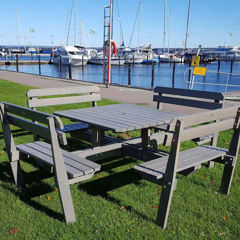 Bänkbord Utomhus Eden Wood Quattro