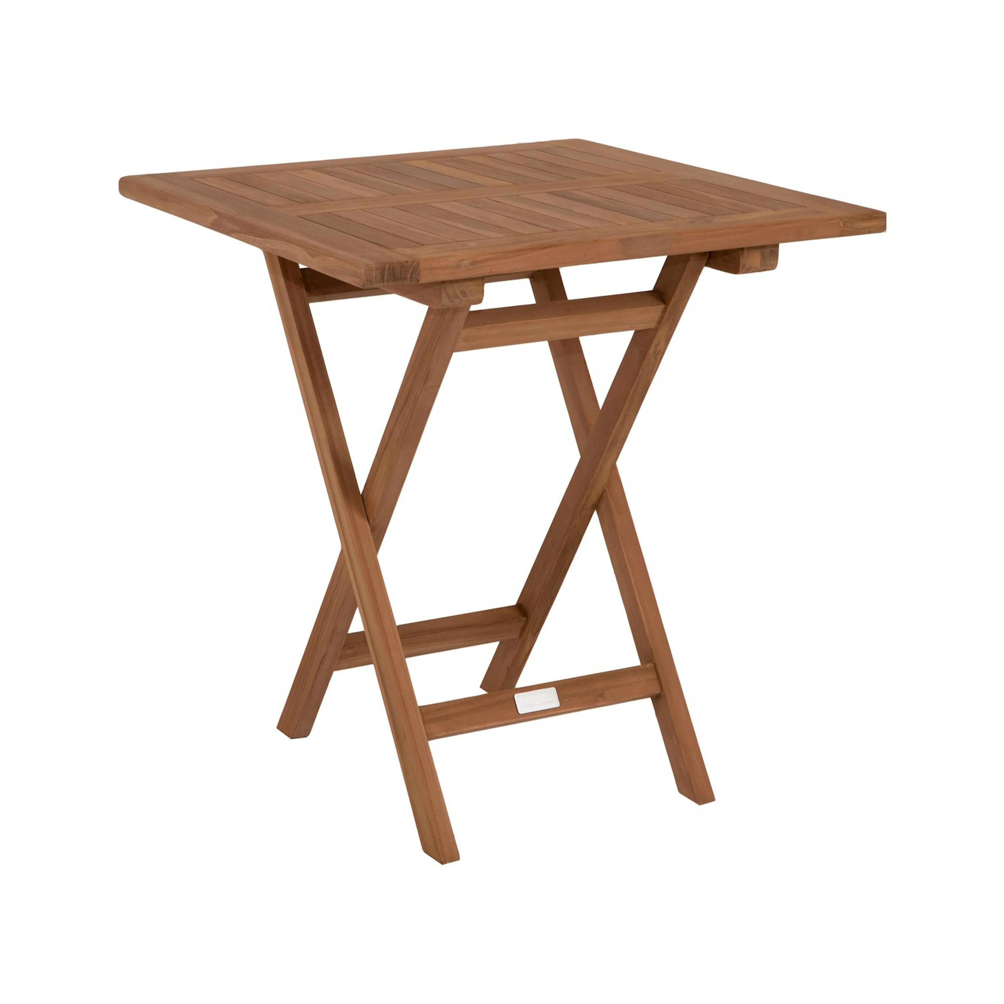 Cafébord Eden Wood Capri Utebord 70x70 cm Teak Utomhus