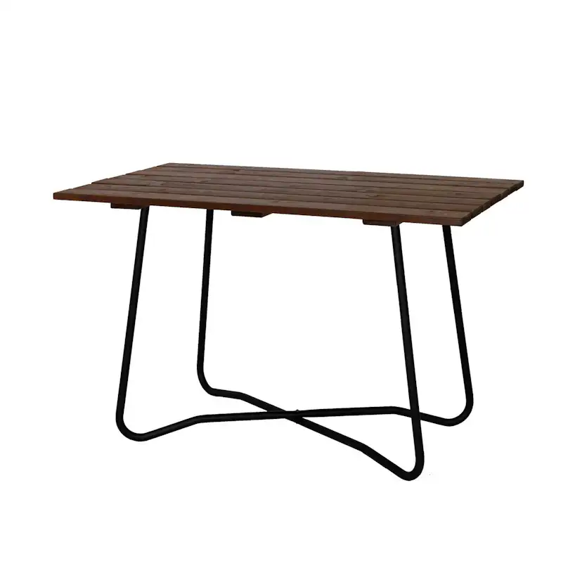 Utebord Eden Wood Wilma 70x120 cm