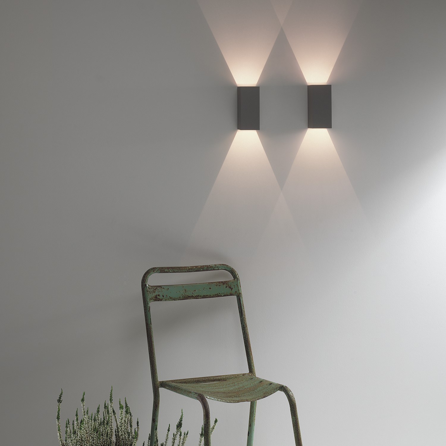 Fasadbelysning Astro Oslo Twin 160