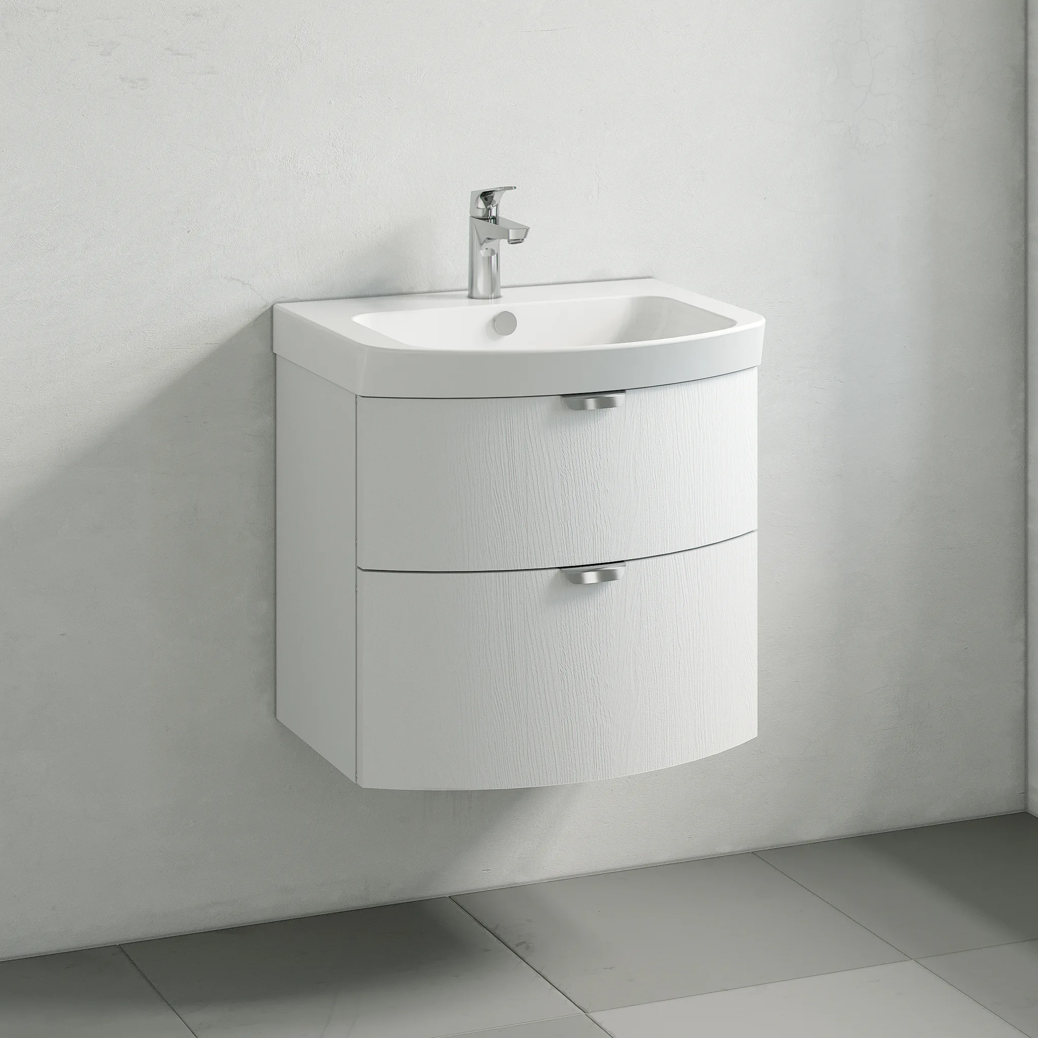 Tvättställsskåp Macro Design Heart med Låda