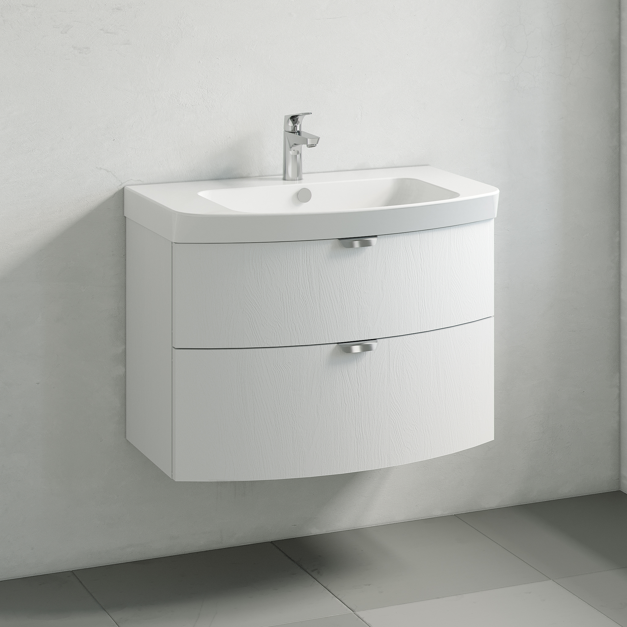 Tvättställsskåp Macro Design Heart med Låda