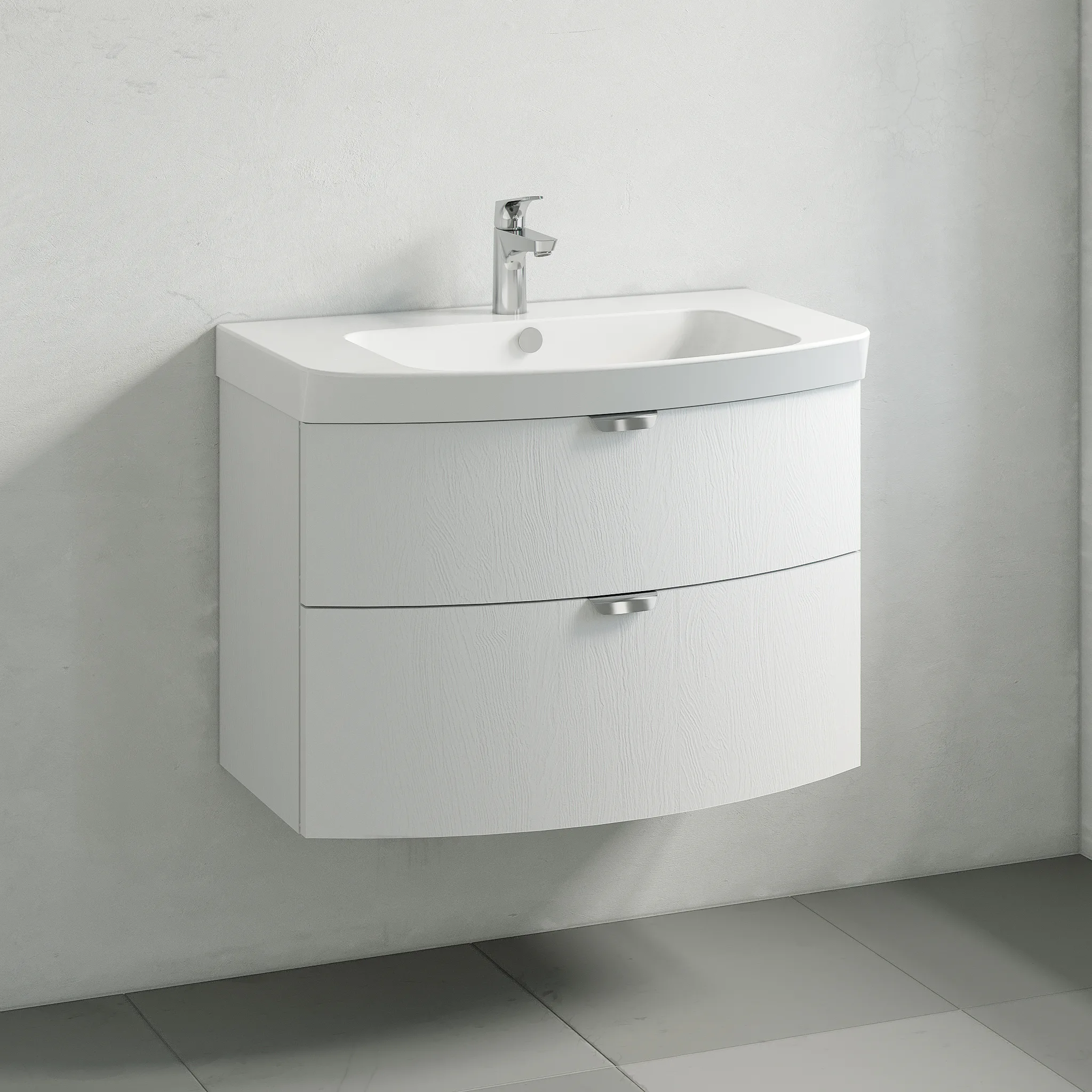 Tvättställsskåp Macro Design Heart med Låda