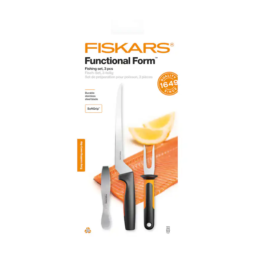 Fiskknivset Fiskars Functional Form 3 delar