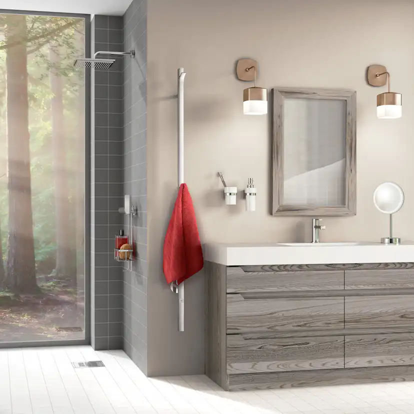 Handdukstork Smedbo Dry FK71x Stål