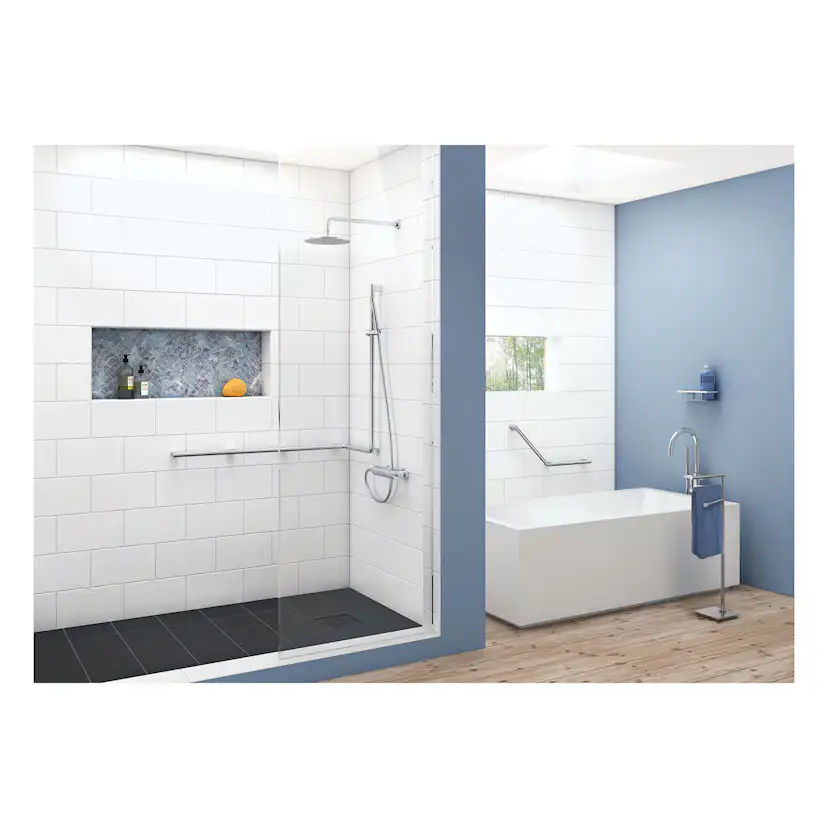 Kopplingsdel Smedbo Living Hörn till Badkarshandtag