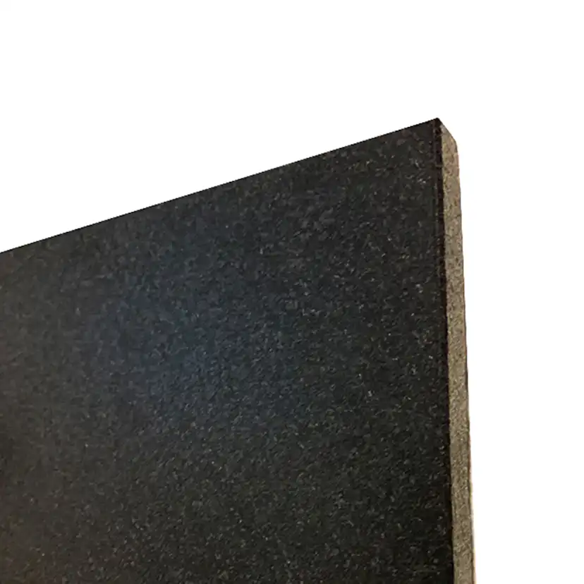 Granitplatta Stencentralen Absolute Black Antikborstad 305x305 mm