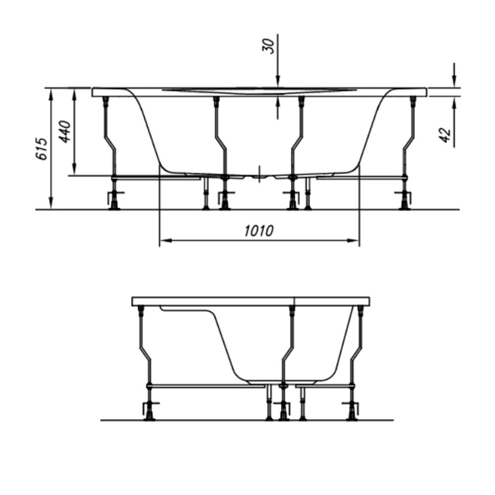 Badkar Comfornette Florence
