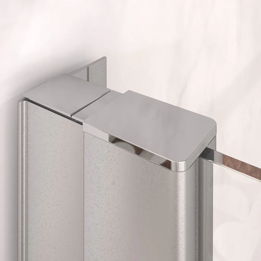 Distansprofil Hietakari för Duschvägg Forma Fast Anodiserad Grå