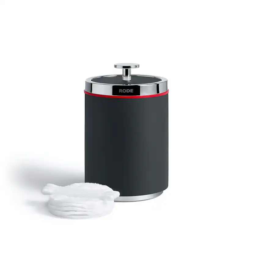 Förvaringsburk Rode Bath Mafalda Svart