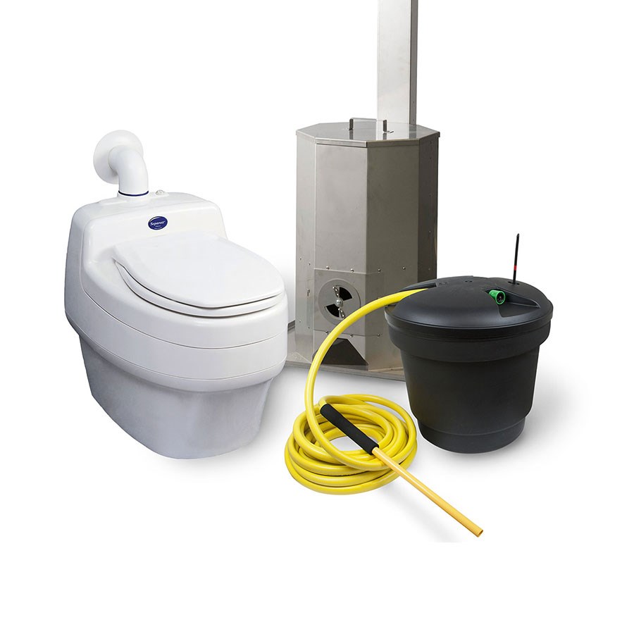 Fritidstoalett Separett Villapaket 9010 XL Burn