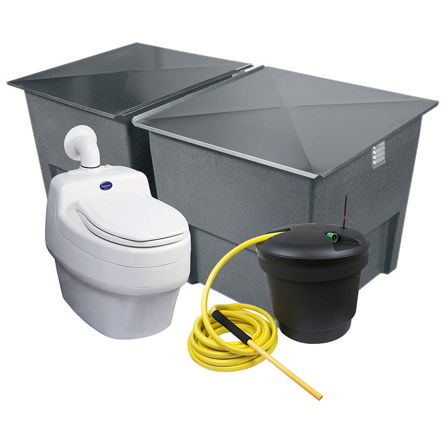 Fritidstoalett Separett Villapaket 9010 XL Kompost