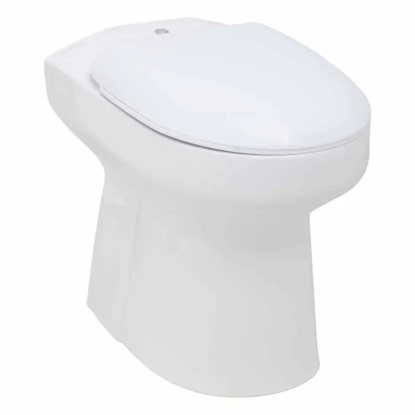 Fritidstoalett Wostman EcoDry Porslin för Fritidshus Paket med Box