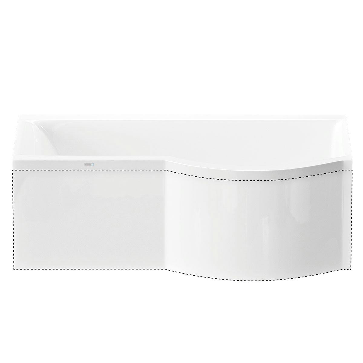 Frontpanel Nordhem till Badkar Solvik