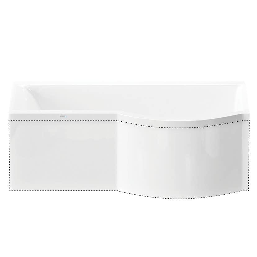 Frontpanel Nordhem till Badkar Solvik