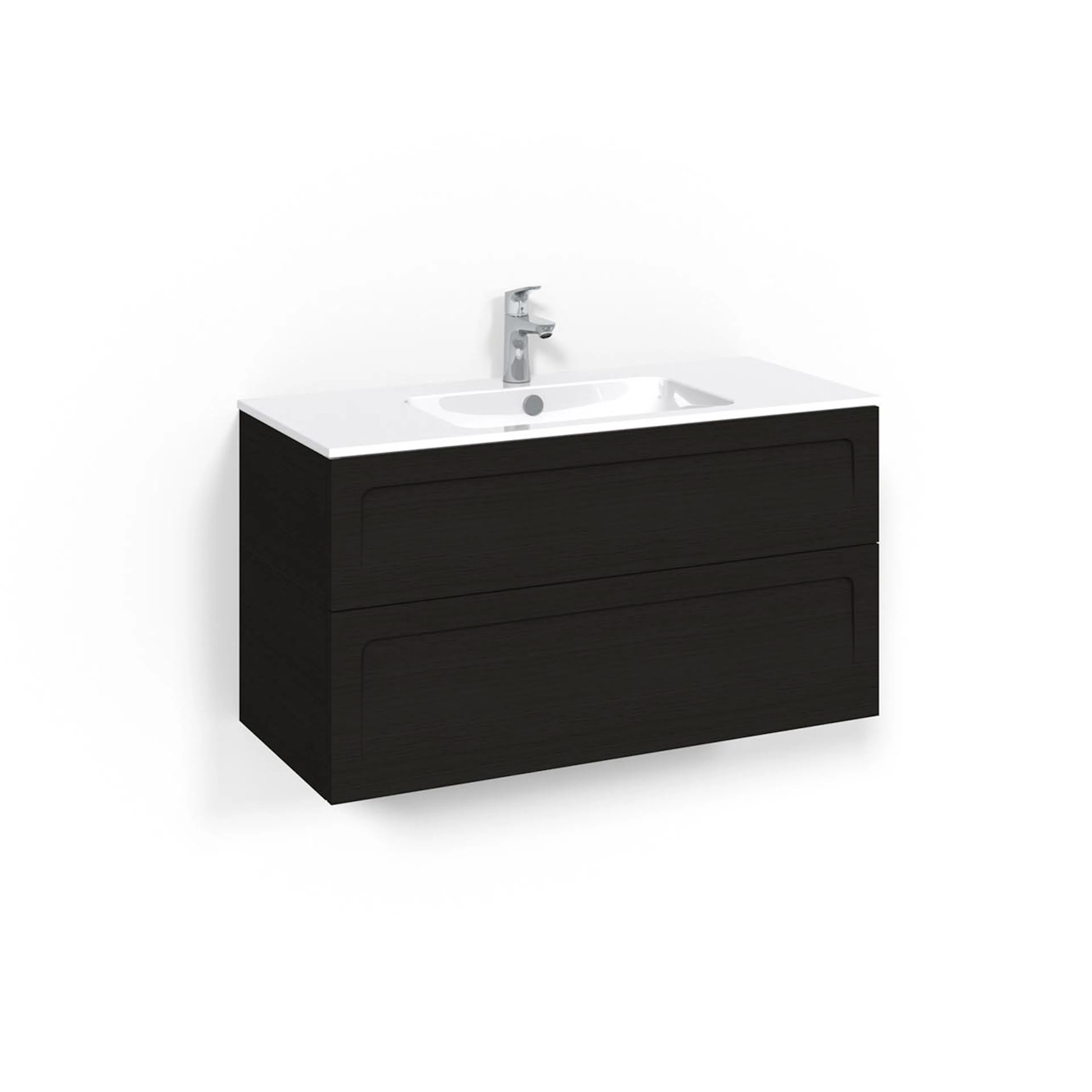 Tvättställsskåp Macro Design Crown Ramlucka Light 14