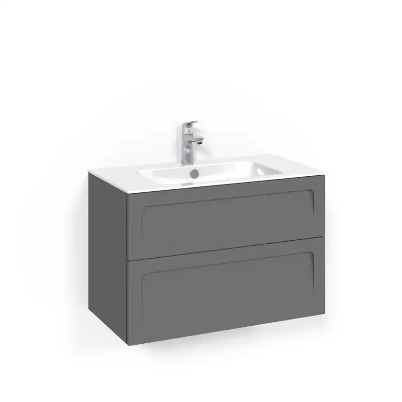 Tvättställsskåp Macro Design Crown Ramlucka Light 8