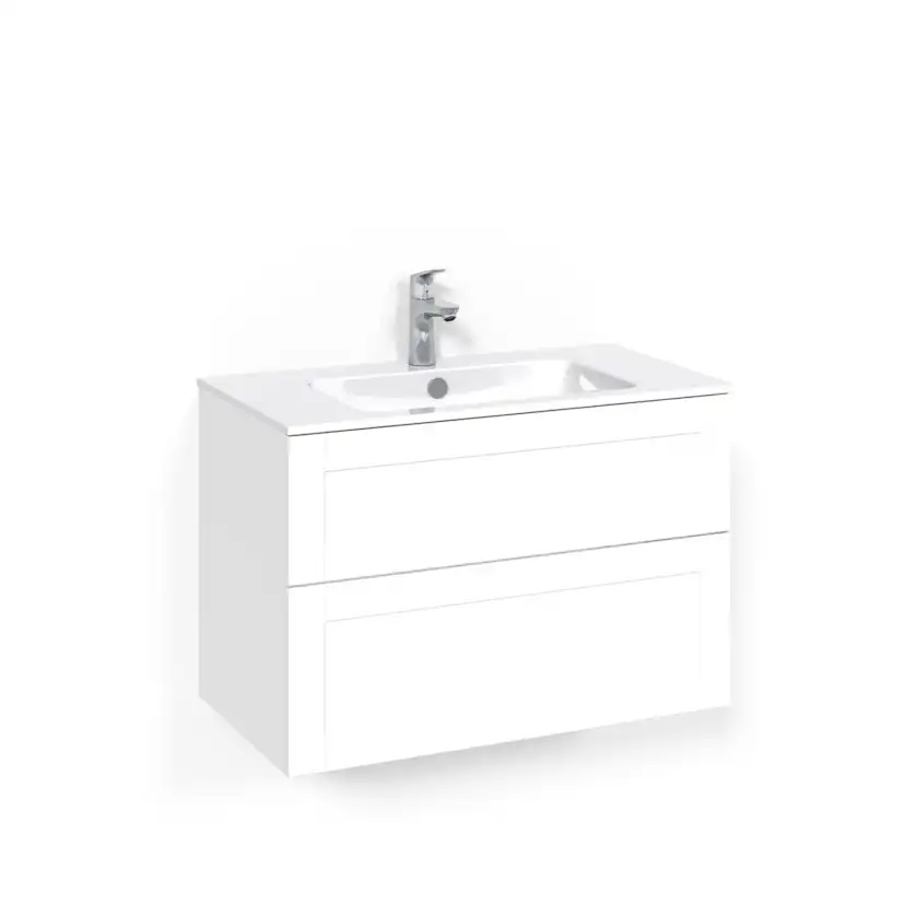 Tvättställsskåp Macro Design Crown Ramlucka Light 14