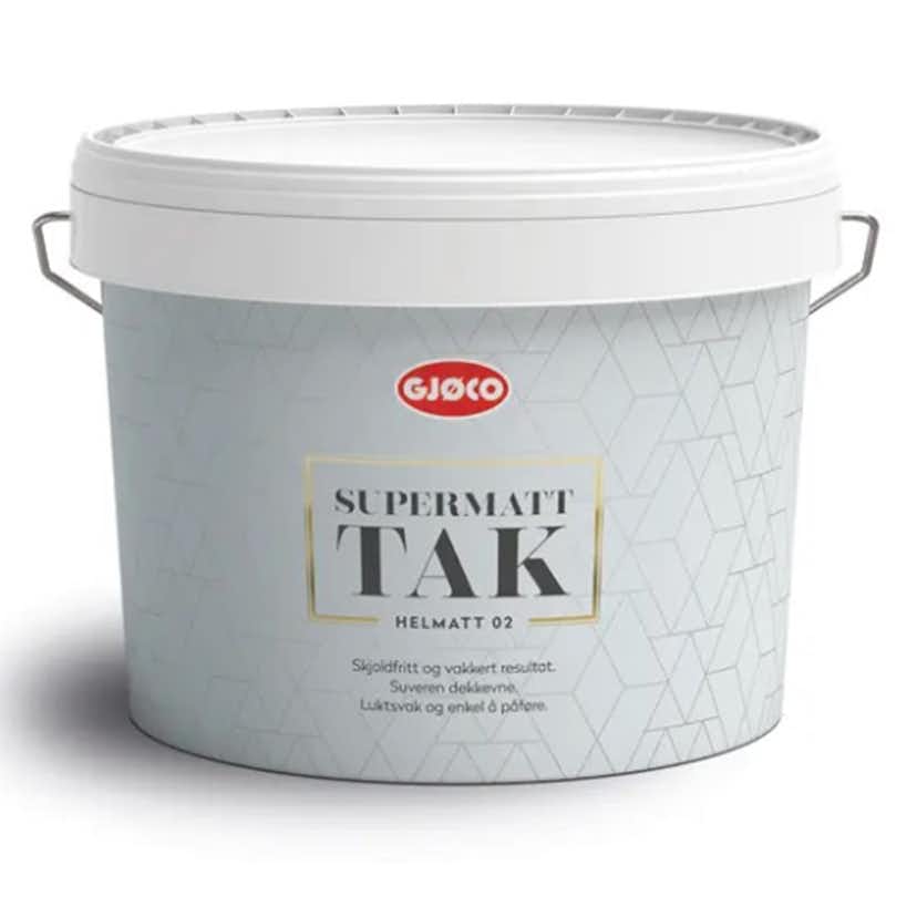 Takfärg Gjøco Supermatt Vit