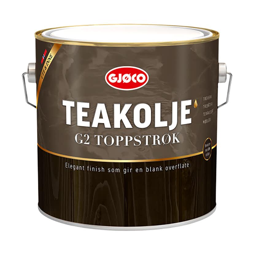 Teakolje Gjøco Blank G2 Toppstrykn.
