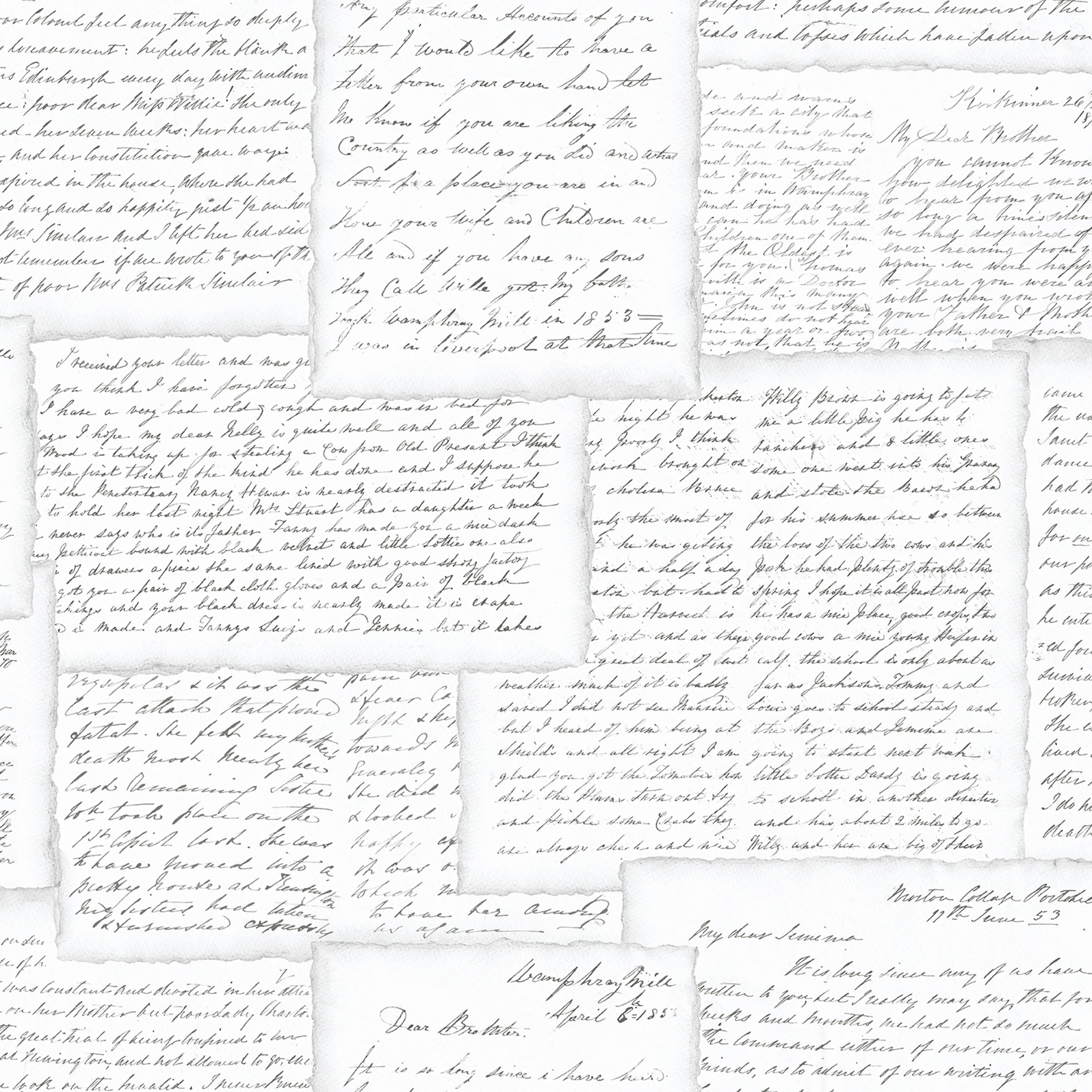 Tapet Galerie Wallcoverings Family Letters G56122