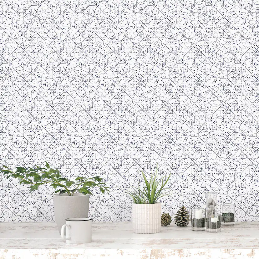 Tapet Galerie Wallcoverings Tangier Tile G78337