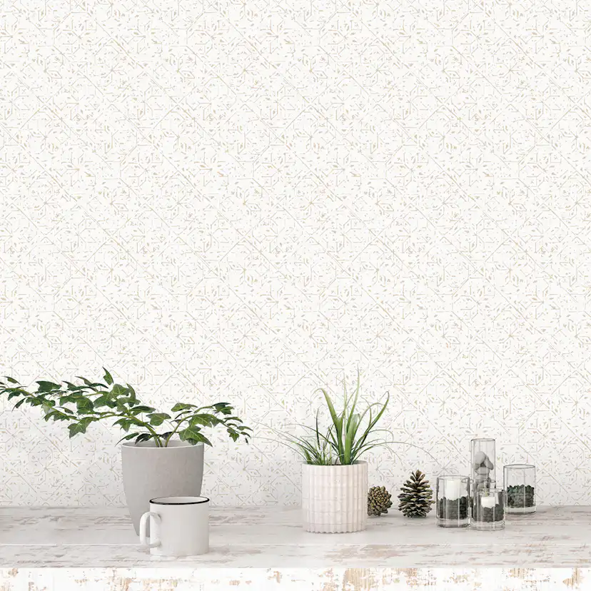 Tapet Galerie Wallcoverings Tangier Tile G78338