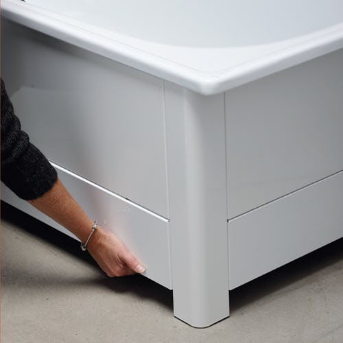 Tilläggsfront Svedbergs till Emaljbadkar