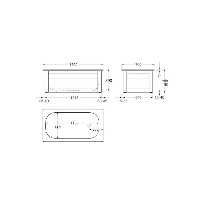Helfrontstativ Gustavsberg 7413