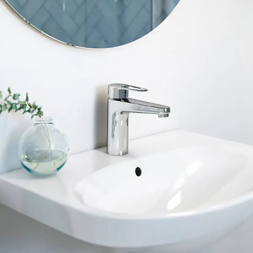 Tvättställsblandare Gustavsberg Nya Nautic 150 mm med Handdusch