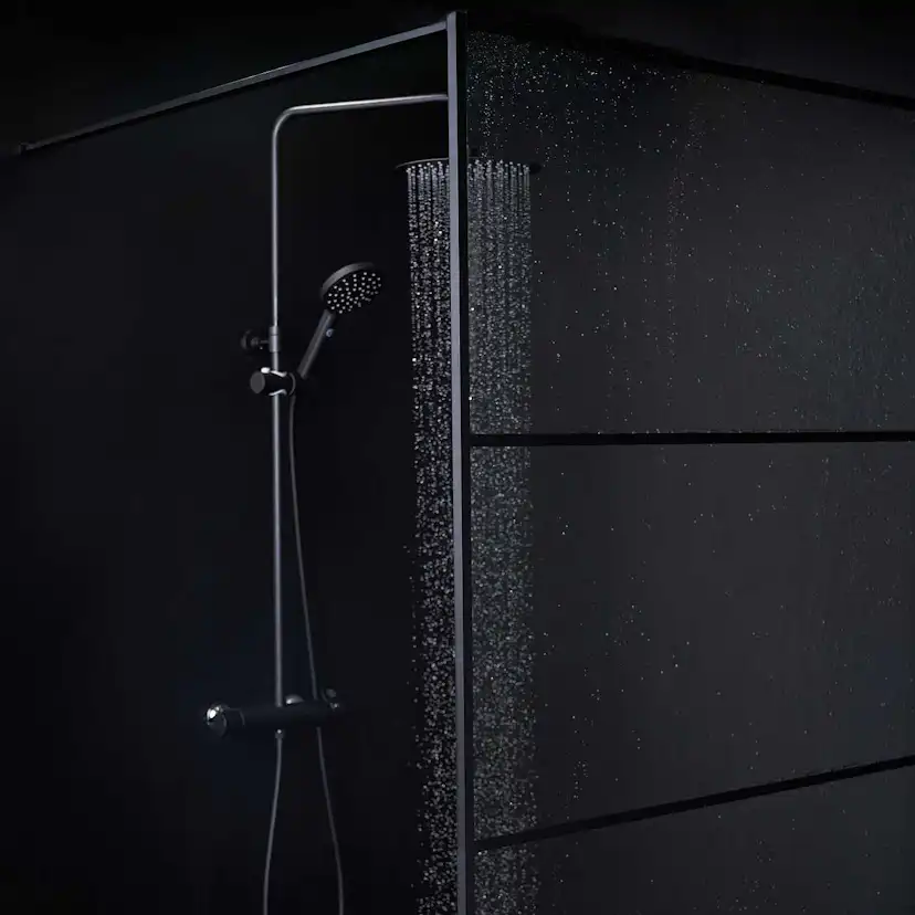 Duschvägg Gustavsberg Square med Spröjs