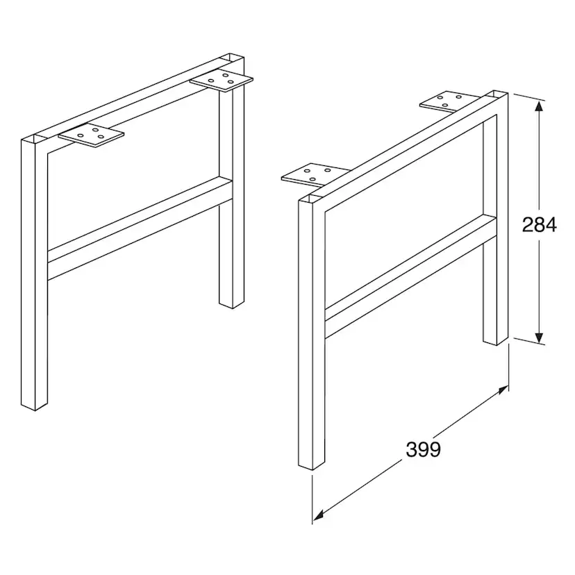 Benställning Gustavsberg Artic till Tvättställsskåp