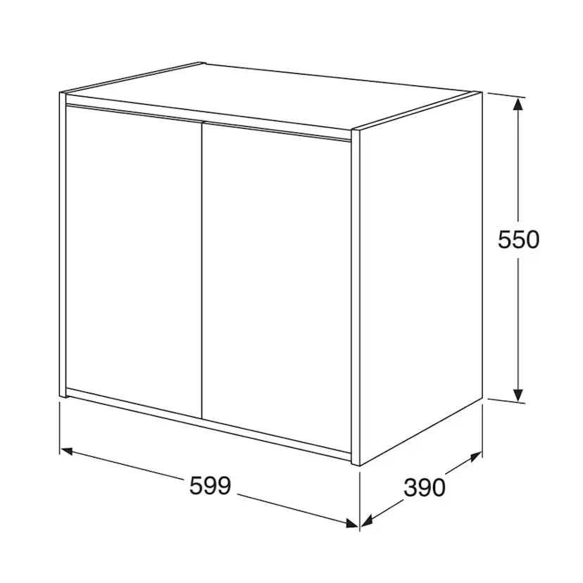 Väggskåp Gustavsberg Artic 39 cm