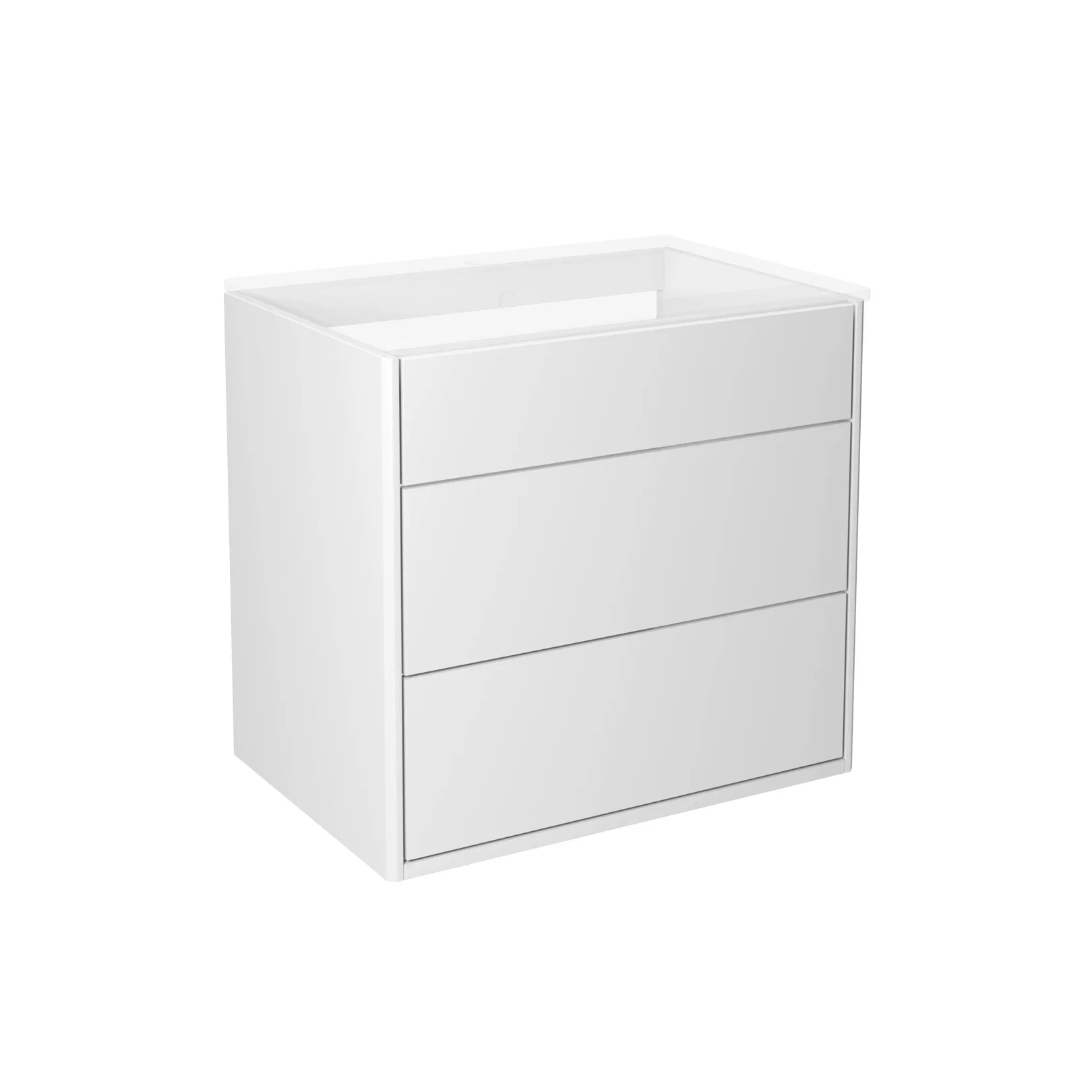 Tvättställsskåp Gustavsberg Graphic Elegans 60 cm - Fukttrög MDF för Badrum