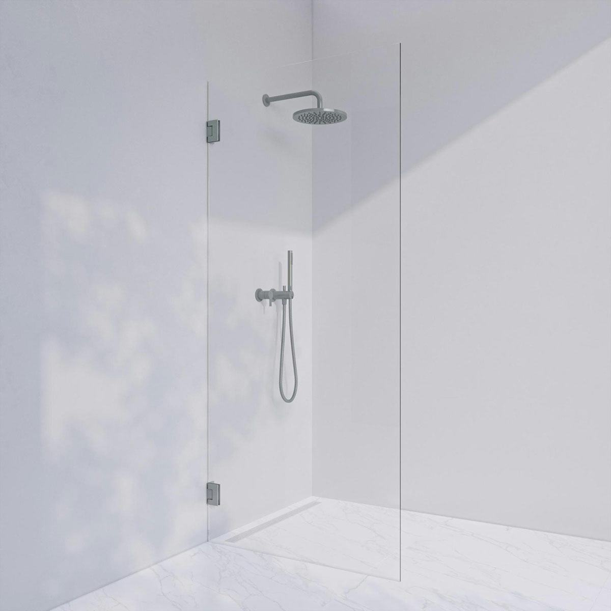 Duschvägg Invitrea Flair GH2 med Glasrengöring