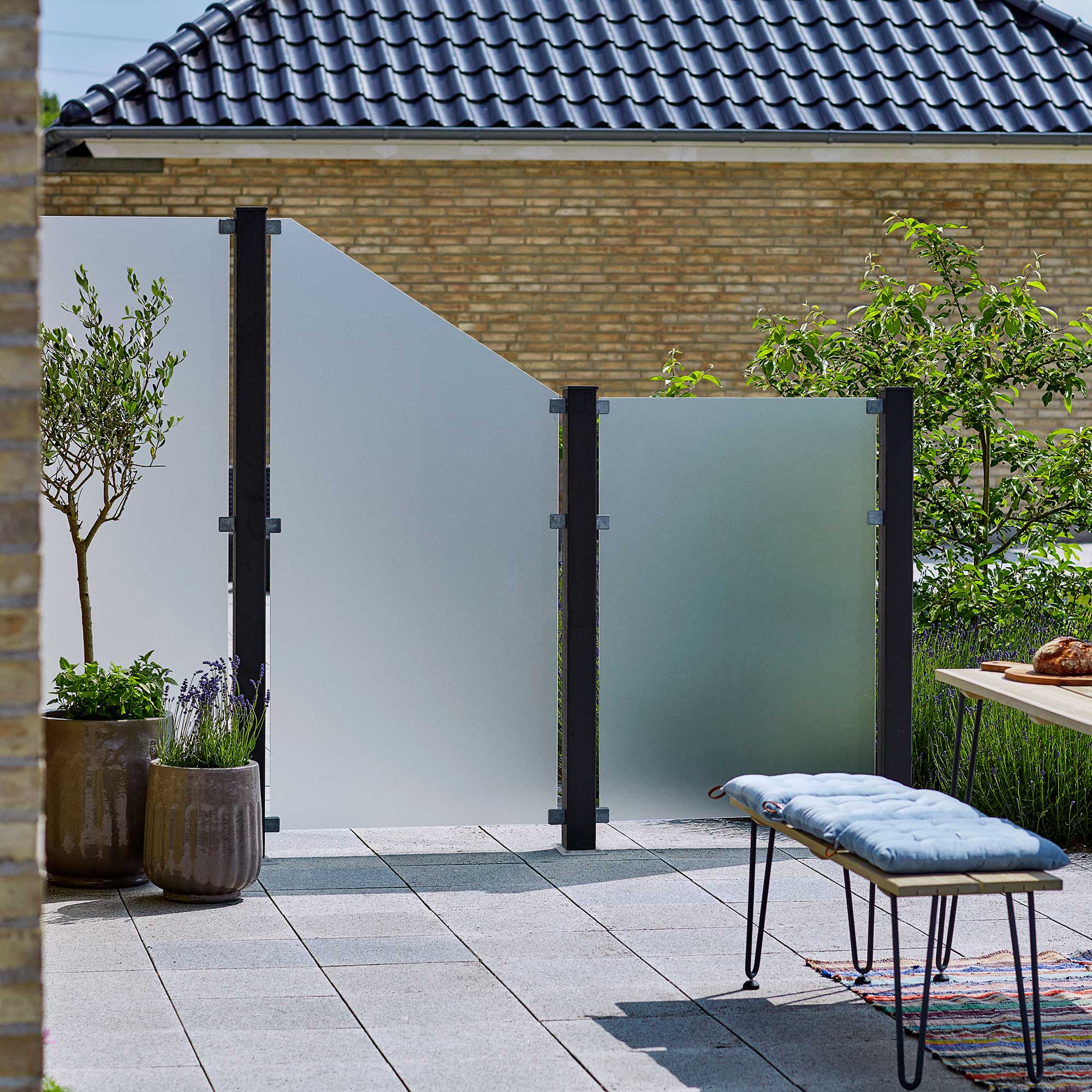 Glasstaket PLUS Frostat 90x180/127