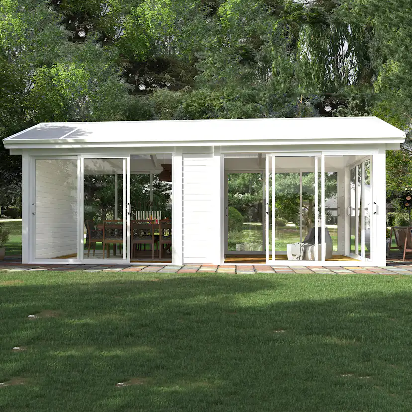 Komplett Fristående Uterum Landskap Glittra Sommar 21,8 kvm